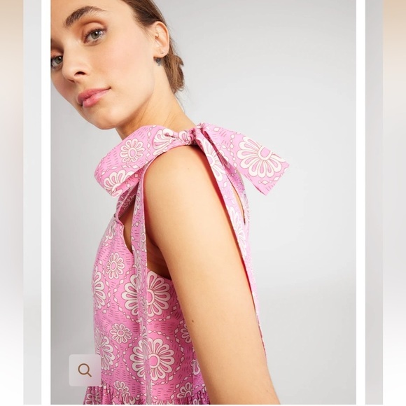 Mille Kiara Dress in Pink Daisy - Picture 2 of 7